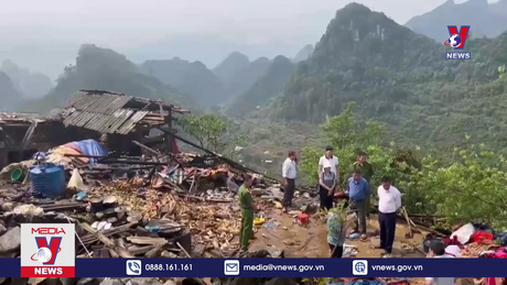 Mưa lớn gây thiệt hại về người và tài sản tại Hà Giang