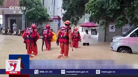Trung Quốc ứng phó nguy cơ lũ lụt lớn tại Quảng Đông