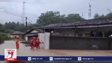 Mưa lũ gây thiệt hại ở Quảng Đông (Trung Quốc)