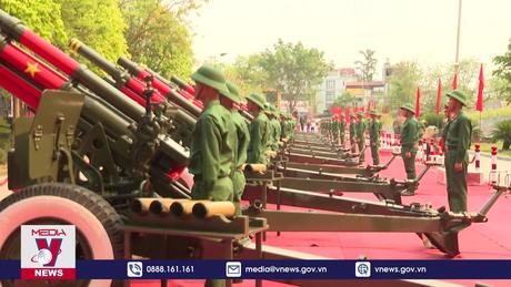 Dàn pháo lễ kỷ niệm 70 năm Chiến thắng Điện Biên Phủ