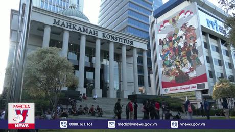 Tòa án Hiến pháp Indonesia bác khiếu nại về kết quả bầu cử Tổng thống