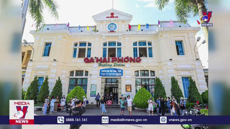 Đường sắt tăng nhiều tàu Hải Phòng dịp nghỉ lễ 