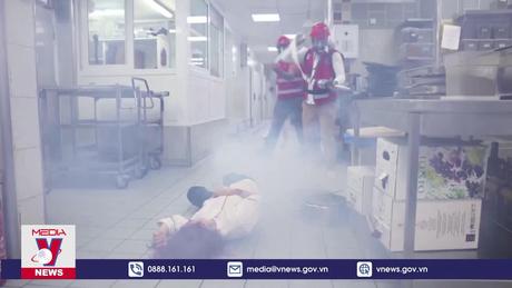 Diễn tập chống động đất ở đảo du lịch