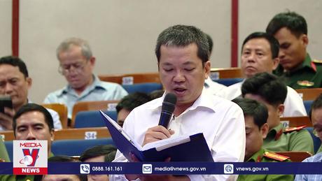 Đoàn ĐBQH thành phố Đà Nẵng tiếp xúc cử tri