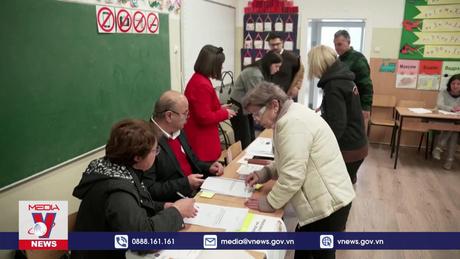 Kết quả sơ bộ bầu cử tại CH Bắc Macedonia