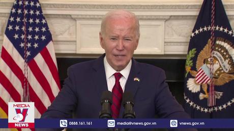 Tổng thống Mỹ ký ban hành luật viện trợ cho Ukraine