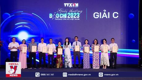 Vinh danh 69 tác phẩm đoạt giải báo chí TTXVN 2023