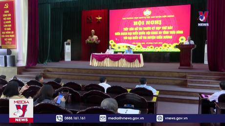 Bản tin thời sự 13h ngày 25/4/2024