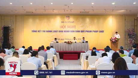 Hội nghị tổng kết Luật Ban hành văn bản quy phạm pháp luật