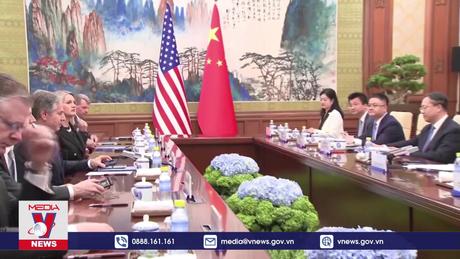 Chủ tịch nước Trung Quốc tiếp Ngoại trưởng Mỹ