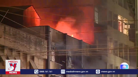 Cháy lớn gây thương vong tại Brazil