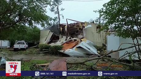 Lốc xoáy gây thiệt hại nặng nề ở các bang miền Trung nước Mỹ