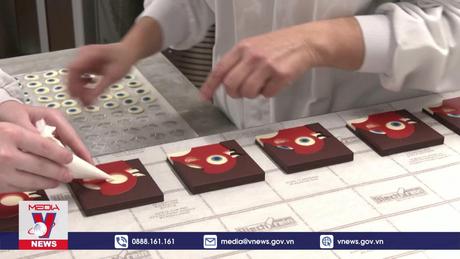 Kẹo chocolate hình linh vật Olympics Paris 2024