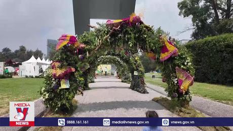 Rực rỡ Festival Hoa và Vườn 2024 tại Thành phố Mexico City