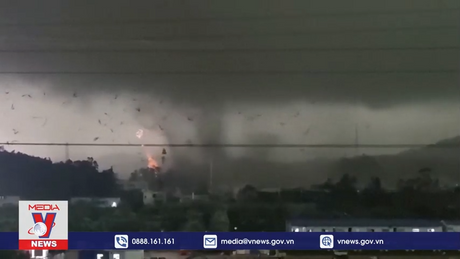 Lốc xoáy gây thương vong tại Quảng Châu (Trung Quốc)