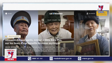 Báo Pháp nhắc lại “miền ký ức” Điện Biên Phủ 