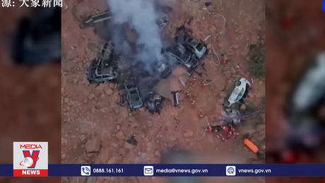 Sập đường cao tốc tại Trung Quốc