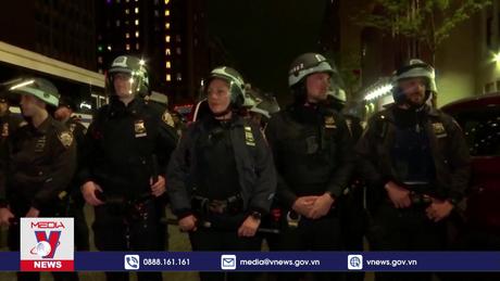 Mỹ giải tán biểu tình tại Đại học Columbia
