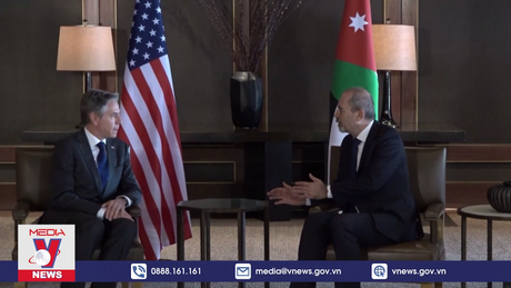 Ngoại trưởng Mỹ tới Jordan