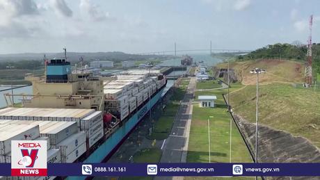 El Nino khiến mực nước ở kênh đào Panama sụt giảm