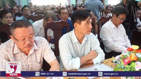 Phó Chủ tịch Quốc hội Nguyễn Đức Hải tiếp xúc cử tri tại Quảng Nam