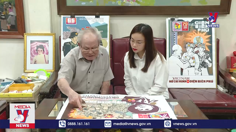 Thông điệp của chiến thắng Điện Biên Phủ qua tranh cổ động