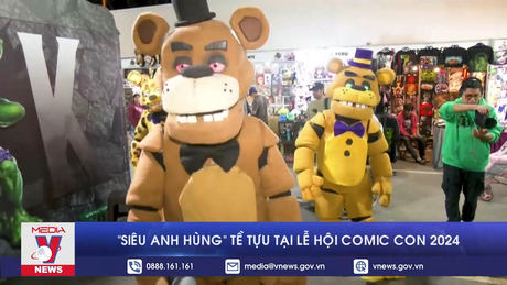 “Siêu anh hùng” tề tựu tại lễ hội Comic Con 2024