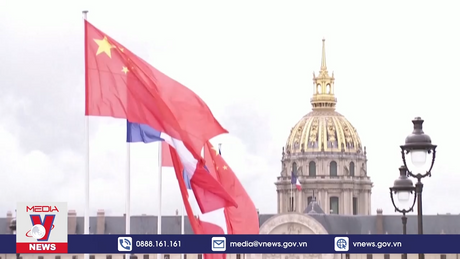  Chủ tịch Trung Quốc thăm Pháp