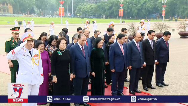 Lãnh đạo Đảng, Nhà nước vào Lăng viếng Chủ tịch Hồ Chí Minh