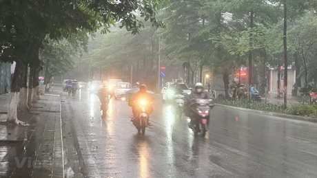 Khu vực Bắc Bộ và Bắc Trung Bộ có mưa dông trong vài ngày tới 