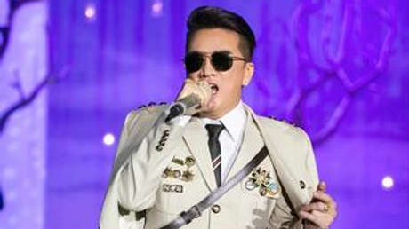 Bộ Văn hóa vào cuộc vụ Đàm Vĩnh Hưng cài huy hiệu 