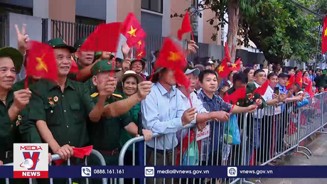 Không khí nô nức kỷ niệm 70 năm chiến thắng Điện Biên phủ