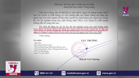 Bản tin thời sự 6h ngày 10/5/2024