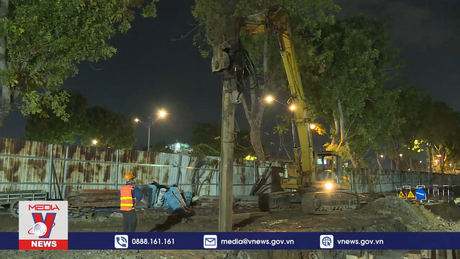 Gấp rút di dời hạ tầng kỹ thuật xây Metro Bến Thành - Tham Lương