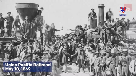 Thông điệp lịch sử: Tuyến đường sắt xuyên lục địa làm thay đổi nước Mỹ