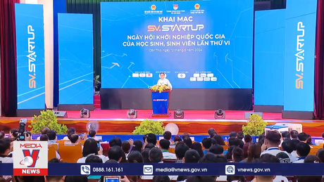 Thủ tướng dự Ngày hội khởi nghiệp của học sinh, vinh viên