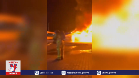 Hỏa hoạn lớn thiêu rụi 10 xe buýt ở Ba Lan