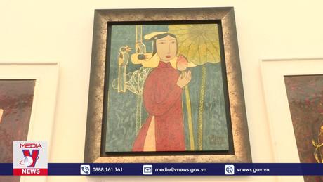 Tranh Việt Nam gây ấn tượng tại Hội chợ nghệ thuật London