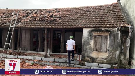 Hơn 70 hộ dân tại Quảng Ninh bị ảnh hưởng do dông lốc