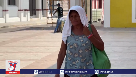 Nắng nóng khắc nghiệt ở Mexico