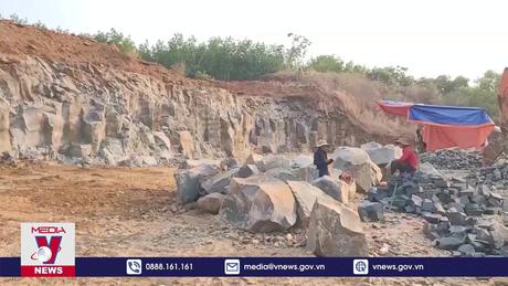 Cần xử lý dứt điểm việc khai thác đá trái phép tại Gia Lai