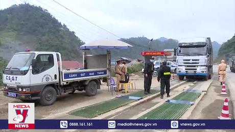 Cân tự động phạt nguội sẽ chặn xe quá tải