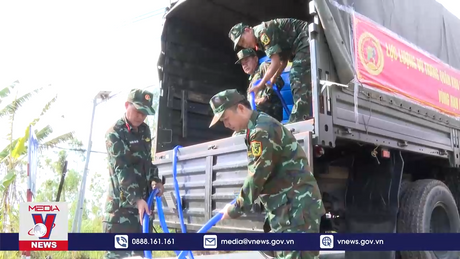 Giọt nước nghĩa tình giữa vùng “tâm mặn” Sóc Trăng