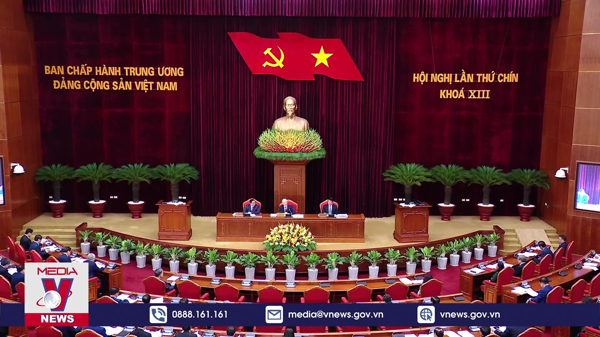 Khai mạc Hội nghị lần thứ chín Ban Chấp hành Trung ương Đảng khóa XIII