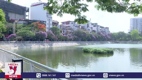 Nhiều ao, hồ ở Hà Nội được hồi sinh