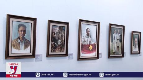 Bác Hồ giản dị qua góc nhìn của hoạ sĩ Việt kiều