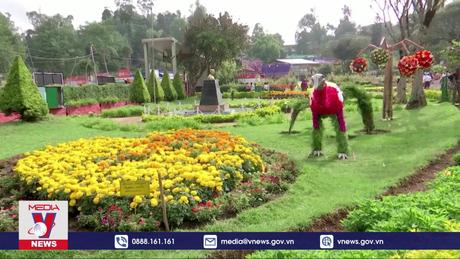 Rực rỡ triển lãm hoa tại Ấn Độ