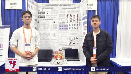 Học sinh Việt lần đầu giành giải nhì thi Khoa học kỹ thuật quốc tế
