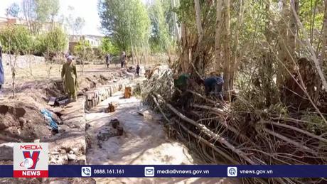 Lũ lụt gây thương vong lớn tại miền Trung Afghanistan