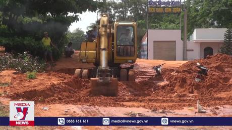 Ghi nhận nhiều thiệt hại do cát tràn tại thành phố Phan Thiết